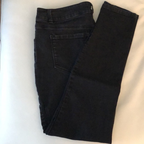 d.jeans Ladies Black Jeans Size 16 Great Stretch Super Soft - Picture 5 of 5
